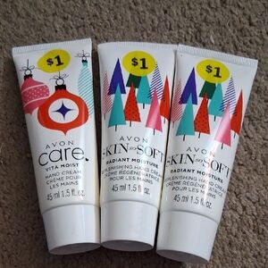 Avon Care Vita Moist Hand Cream Set - Colorful Design